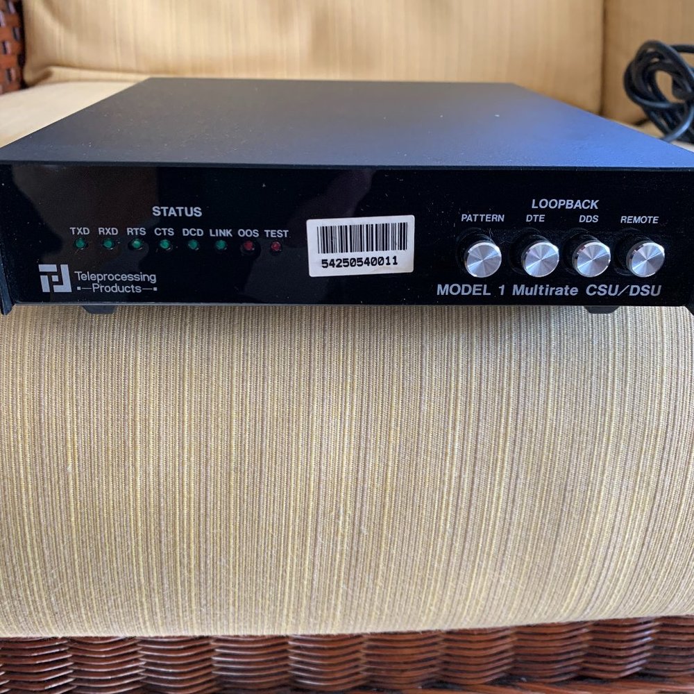 Teleprocessing Products Model 1 Multirate CSU/DSU